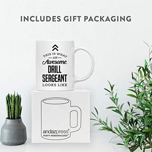 Andaz Press 11oz. Ceramic Coffee Tea Mug Thank You Gift, This is What