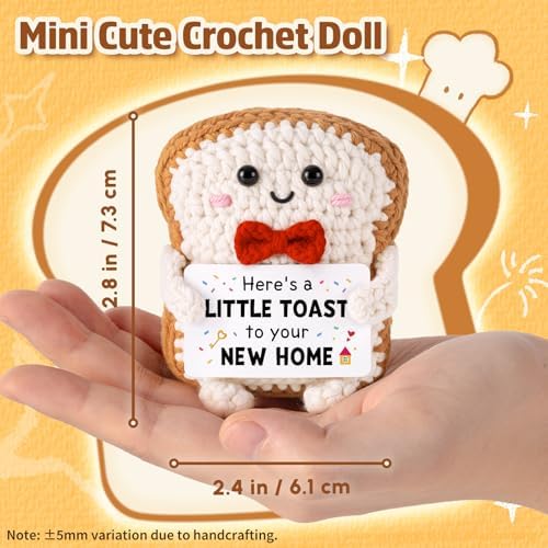 House Warming Gifts New Home - Handmade Crochet Toast