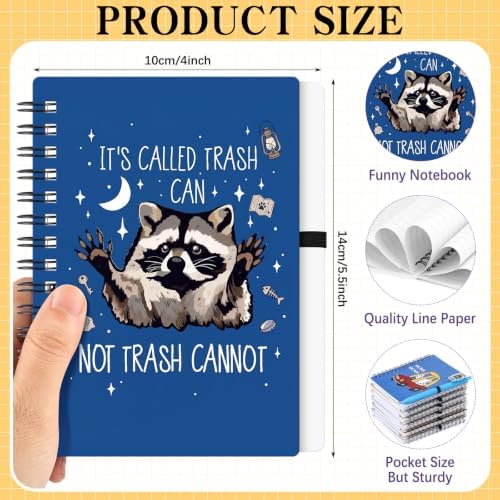 Resurhang 40 Pcs Funny Office Gifts Set 5.5 x 4 Inches Funny Notebooks