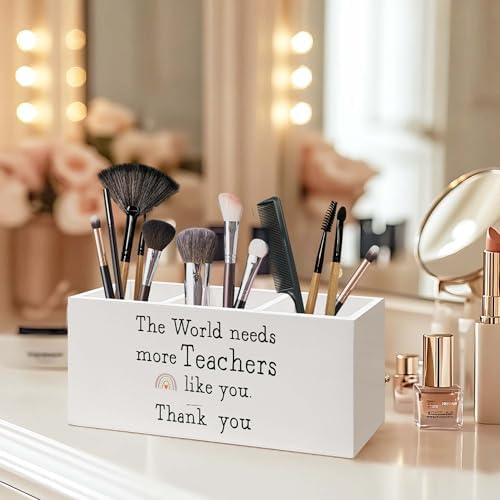 Teacher Appreciation Gifts Pen Holder for Desk, Teacher Gifts Pencil