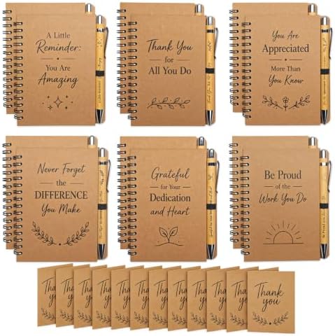 36Pcs Employee Appreciation Gifts Bulk, 12 Thank You Gift Sets
