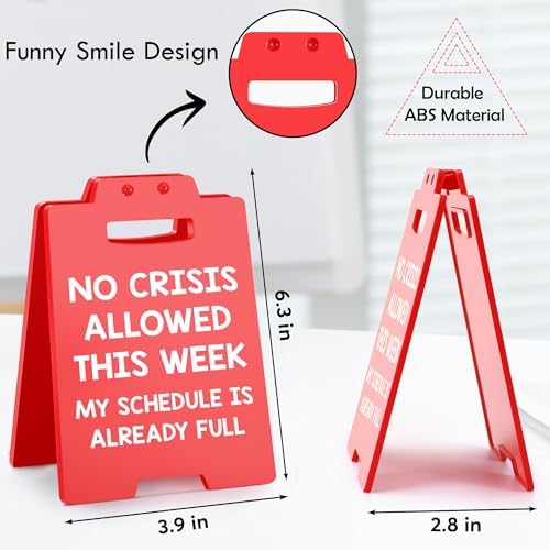 Funny Office Desk Decor Bosses Day Gifts for Women Men, Boss Day Card
