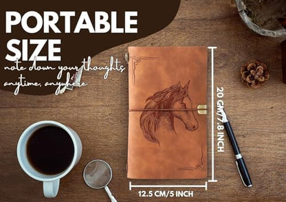 InnoBeta Horse Gifts Journal with Pen for Horse Lovers, Horse Stuff