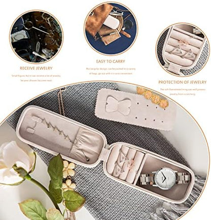 Jewelry Travel Box Case Organizer Bridesmaid Gifts Women Her Girl