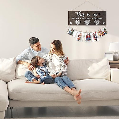 Couples Christmas Gift, This Is Us Wall Decor - Family Gifts Ideas