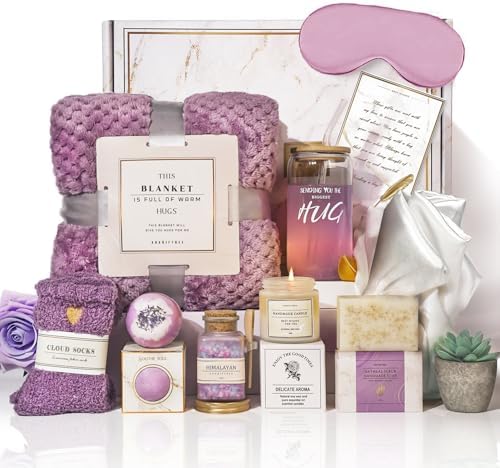 AHAGIFTREE Gift Baskets For Women,12PC Birthday Gifts,Mother's Day