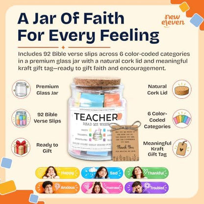 NewEleven Teacher Gifts For Women, Men - Teacher Gifts, Appreciation