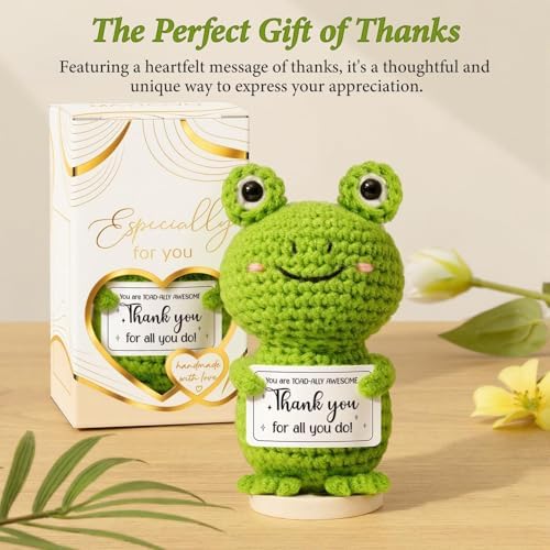 Thank You Gifts for Women Emotional Support Crochet Plush