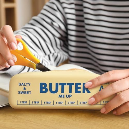 Genuine Fred BUTTER ME UP Silicone Pouch, Soft Flexible Material with