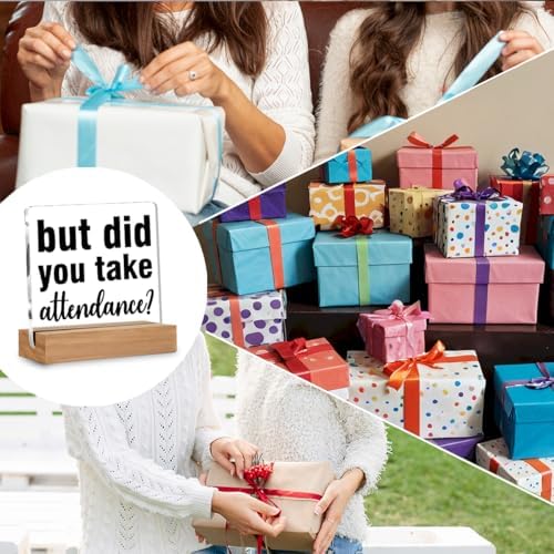 Funny Teacher Gift School Secretary Gifts for Women Men, But Did You