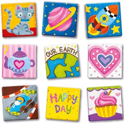 4M Magnetic Mini Tile Art, Art & Crafts DIY Kit, For Boys & Girls Ages