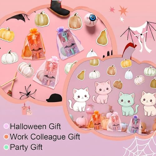 Epakh 24 Sets Halloween Party Favor Ballpoint Pen Sticky Note with