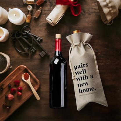 DOI-LANEE Housewarming Gifts New Home House Warming Wine Bag for Women