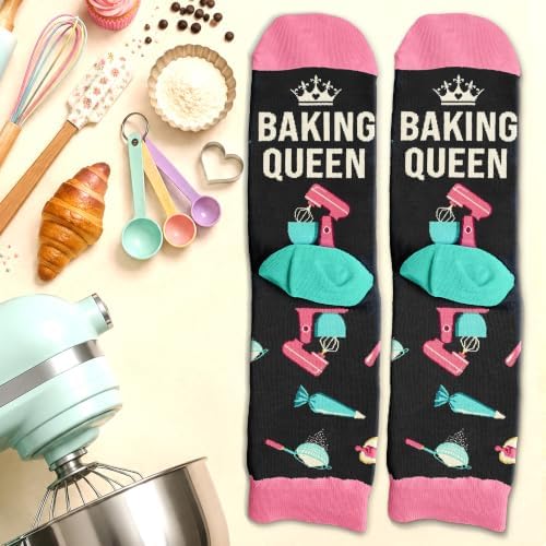 Cooking Gifts for Women, Men - Funny Baking, Chef, Grilling Socks