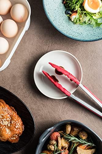 Gomakren Ceramic Spoon Rest for Stove Top Kitchen Counter Neat Decor