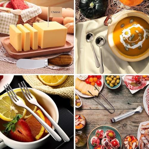 Charcuterie Accessories(25 Psc), Cheese Spreaders For Charcuterie