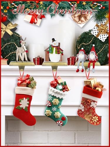 EBANKU Christmas Stocking Holder, 8 Packs