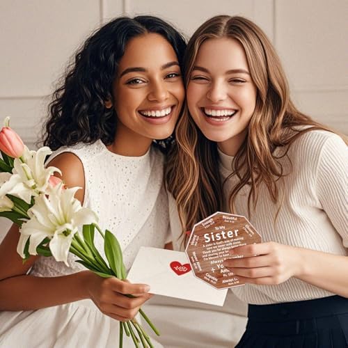 Gifts for Sister from Best Sister Christian Birthday Mothers Day Gift