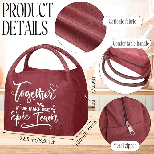 24 Pcs Inspirational Lunch Bags, Team Appreciation Gifts Bulk