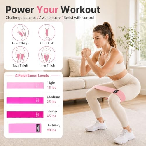 Pilates Kit for Home Workouts - 21 PCS Pilates Equipment Set for Women