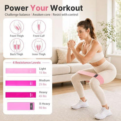 Pilates Kit for Home Workouts - 21 PCS Pilates Equipment Set for Women