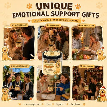 60 Positive Affirmation Cards Jar Golden Retriever Gifts For Women