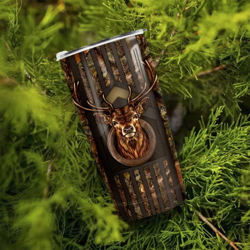 winorax Deer Hunting Tumbler 20oz Hunter Gifts For Men Hunters Double
