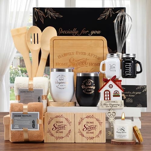 Housewarming Gifts New House -19 Pcs Closing Gifts for Couple Friend