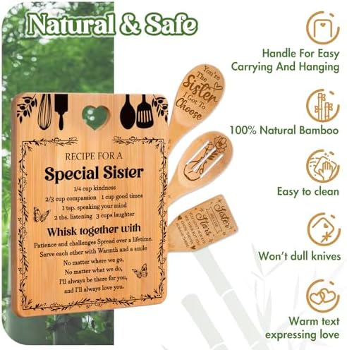Sister Birthday Gifts from Sister - "Recipe for a Special Sister"
