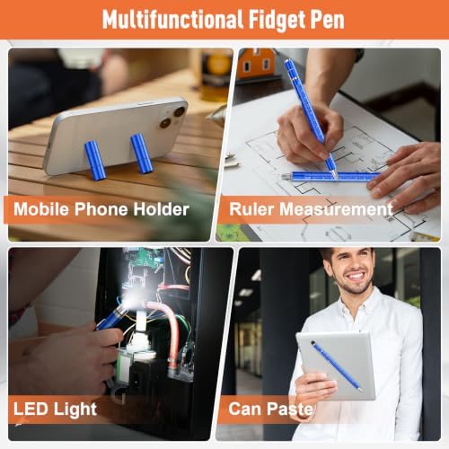 Gifts for Men Fidget Pen, Christmas Stocking Stuffers for Men Teen