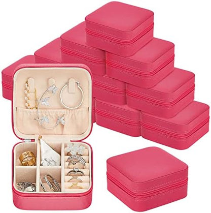 Taiyin 6/12/50 Pcs Travel Jewelry Case Bulk