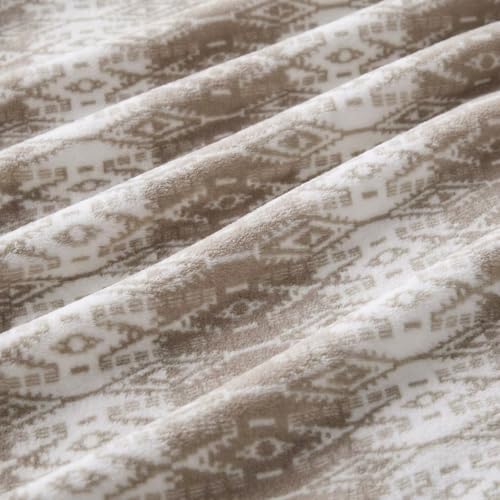 Eddie Bauer - Sherpa Reverse Throw Blanket for Bed or Couch, 50 x 60
