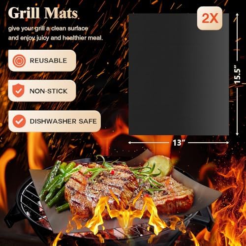 ROMANTICIST 26pcs Grilling Gifts for Men, Dad Gifts for Father's Day