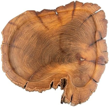 Irregular Shape Wood Trays, Natural Wooden Tray for Décor, Rustic