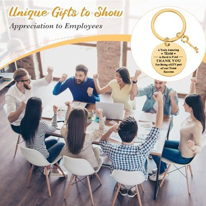 Yinkin 36pcs Employee Appreciation Gifts Thank You Coworker Keychain