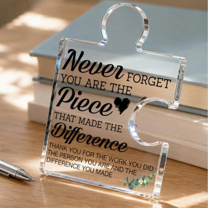Thank You Appreciation Gifts for Coworker Retirement Desk Decor