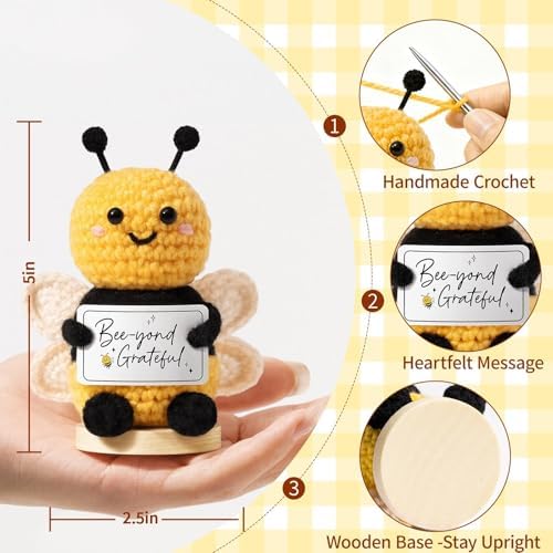 Thank You Gifts for Women Emotional Support Crochet Plush