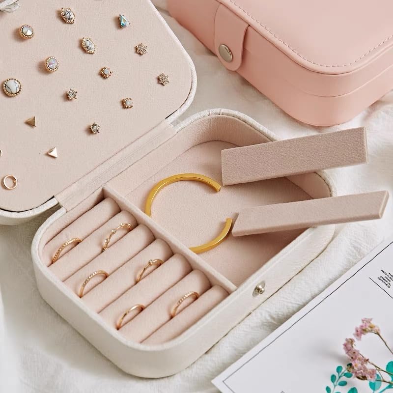 Personalized Jewelry Box Gifts for Women Custom Travel Jewelry Case