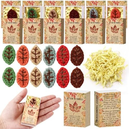 Wettarn 12 Sets Fall Gifts Bulk for Adults, Friendsgiving Party Favors