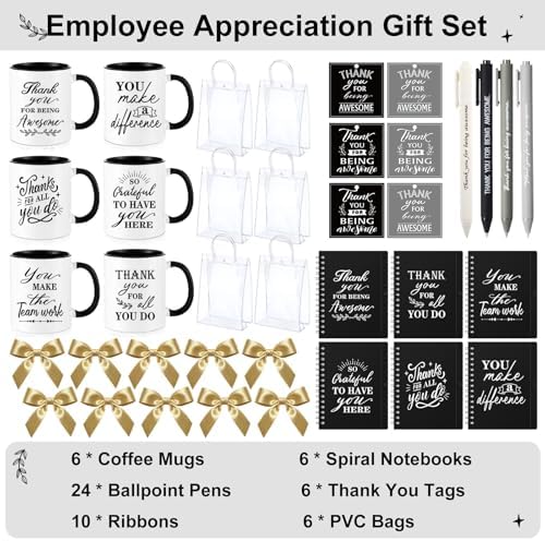 Baderke 6 Sets Employee Appreciation Gifts Bulk