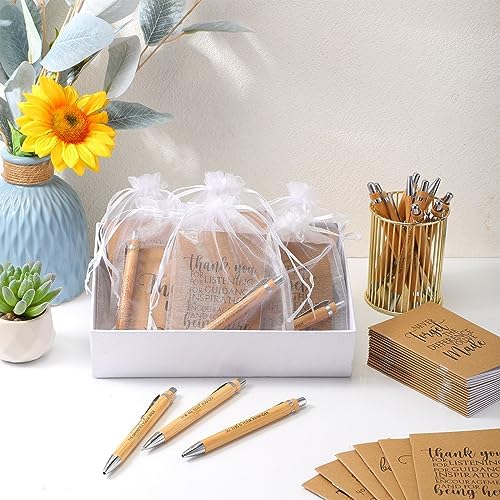 Teling 30 Sets Employee Appreciation Gifts Include Thank You Notebook