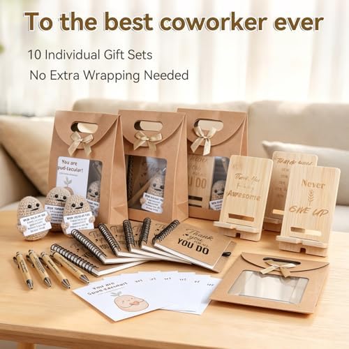 60 PCS/10 Sets Teacher Employee Appreciation Gifts Bulk – Thank You