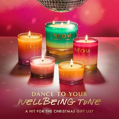NEOM Christmas Wish Candle, 1 Wick | Mandarin, Cinnamon & Tonka Bean I