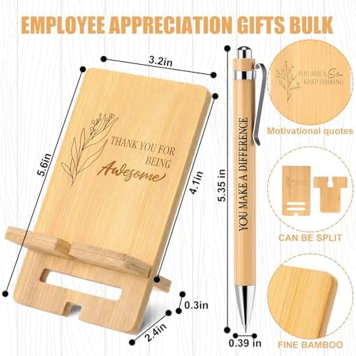 Ripeng 10 Sets Bulk Employee Appreciation Gifts Phone Stand, Assorted