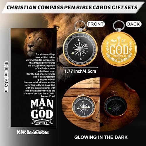 Sayglossy 18 Sets Pastors Appreciation Gifts Christian Gift for Men
