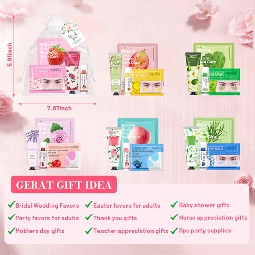 48 Pcs Bulk Gifts for Women, Hand Cream, Bulk Lip Balm, Under Eye