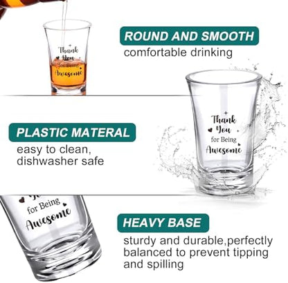 Karenhi 24 Pcs Shot Glasses Bulk, Adult Party Favors, Appreciation