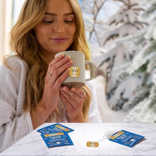 Twinings Christmas Holiday Variety Tea Bag Pack (40 Count) 4 Flavours