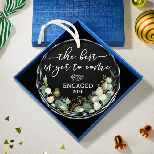 FUCDTEFC Wedding Gift for Couples,The Best is Yet to Come - Engaged