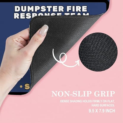 Dumpster Fire Response Team Mouse Pad,Funny Dumpster Fire Mouse Pad